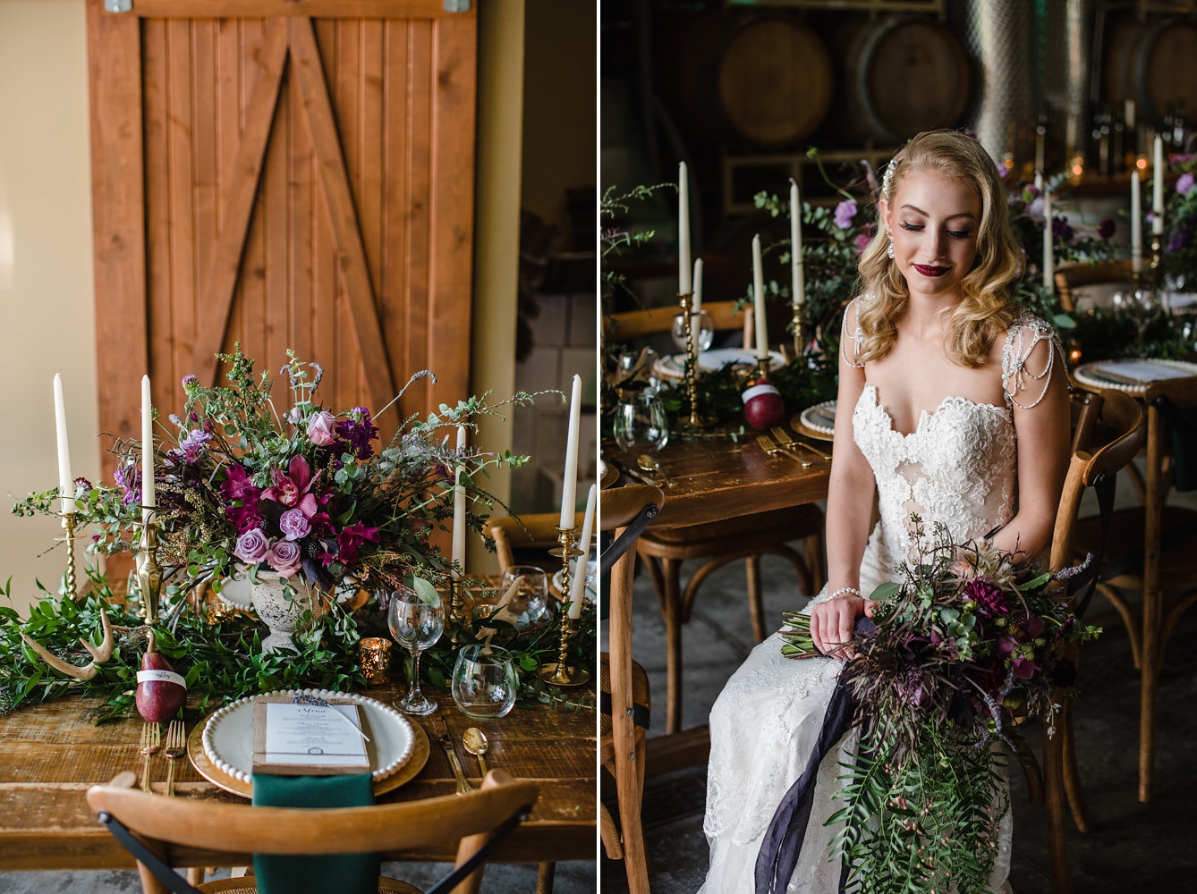 Fall Winery Wedding Inspiration // Photogrpahy ~ Ashley D Photography