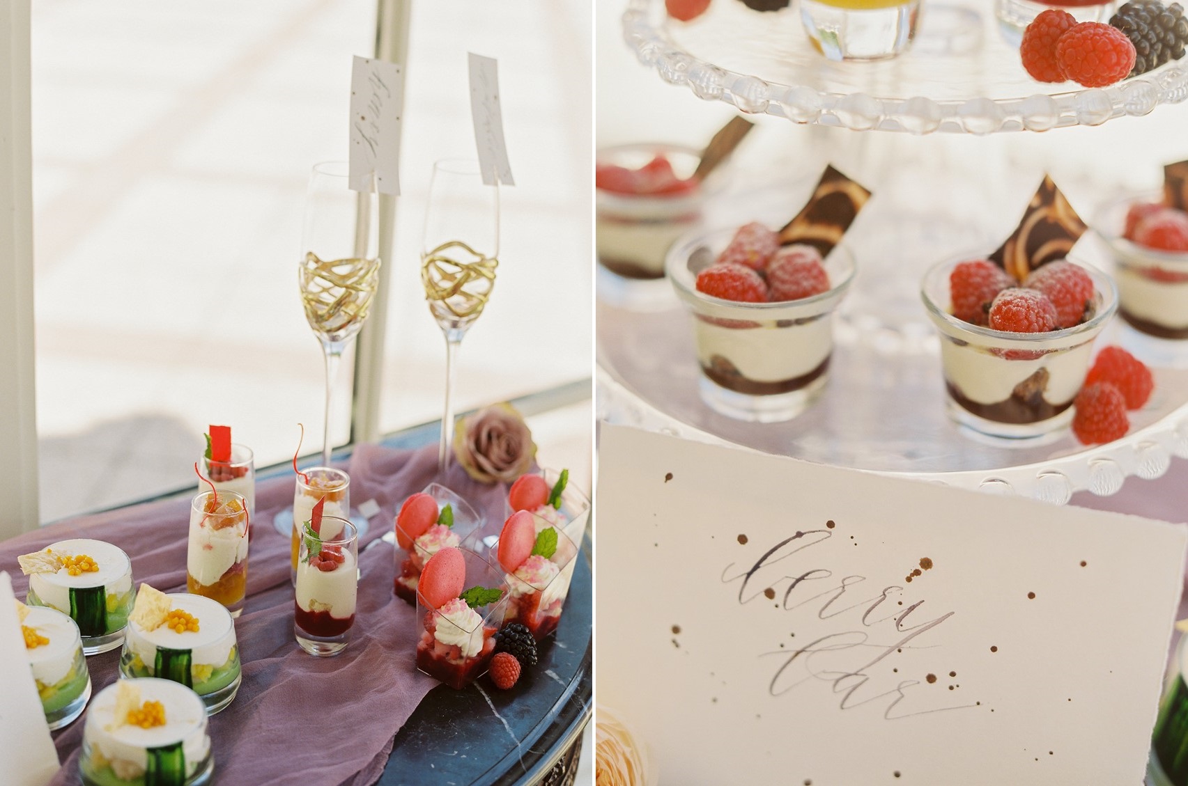 Wedding Dessert Bar // Photography ~ CJK Visuals