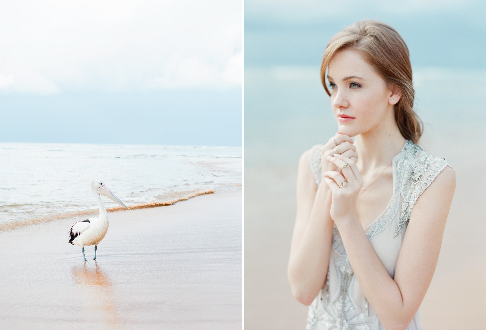 Ethereal beach wedding ideas // Photography ~ Love Note Photography