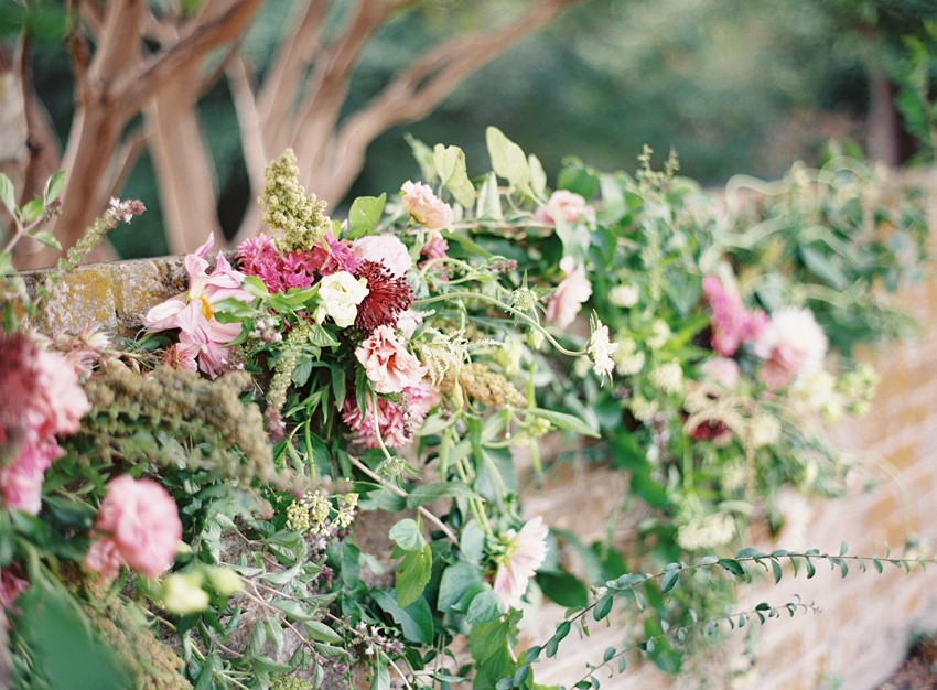Garden Wedding Floral Wall Backdrop // Photography ~ Kayla Barker Fine Art Photography