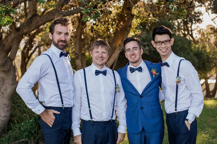 Vintage Groom & Groomsmen // Photography ~ Bless Photography