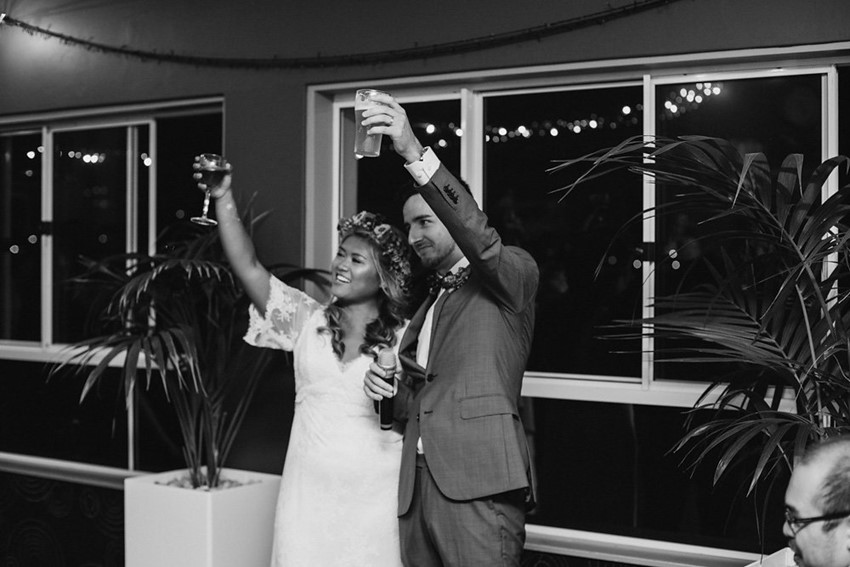 Relaxed Wedding Reception // Photography ~ Bless Photography