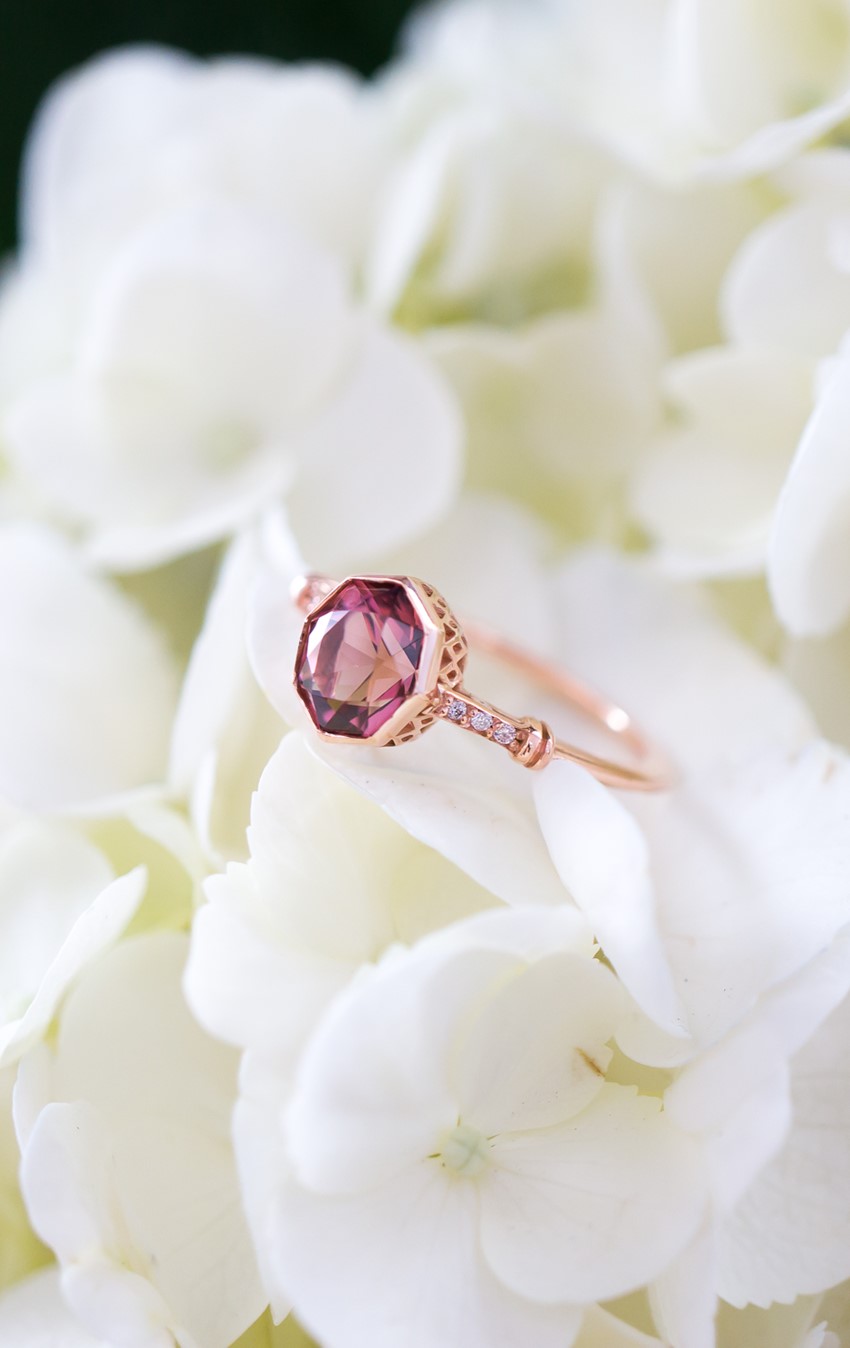 Rose Gold Ethical Engagement Rings from S. Kind & Co