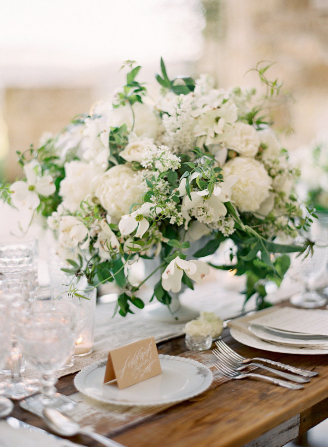 Greenery Floral Wedding Centerpiece
