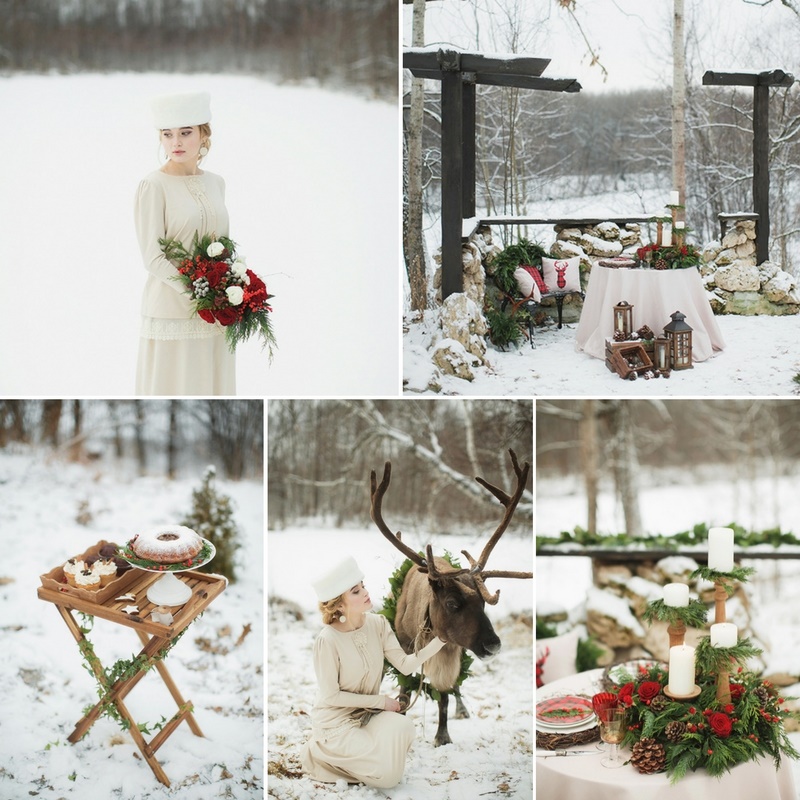 Russian Christmas Wedding Inspiration