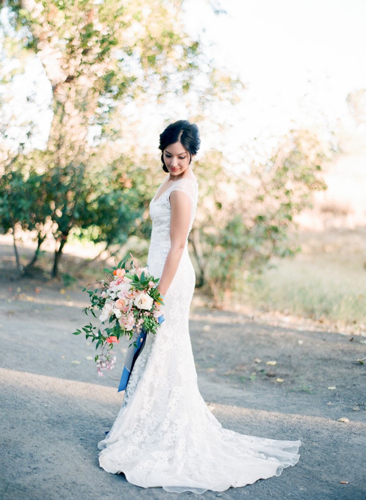 Romantic Vintage Inspired Bride & Groom // Photography ~ Trynh Photo