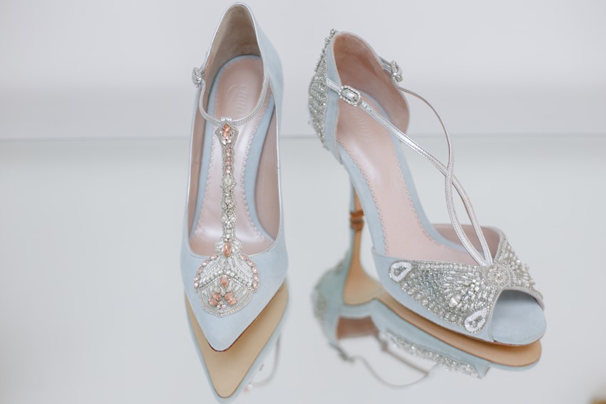 Exquisitely Embellished Bridal Shoes from Emmy London