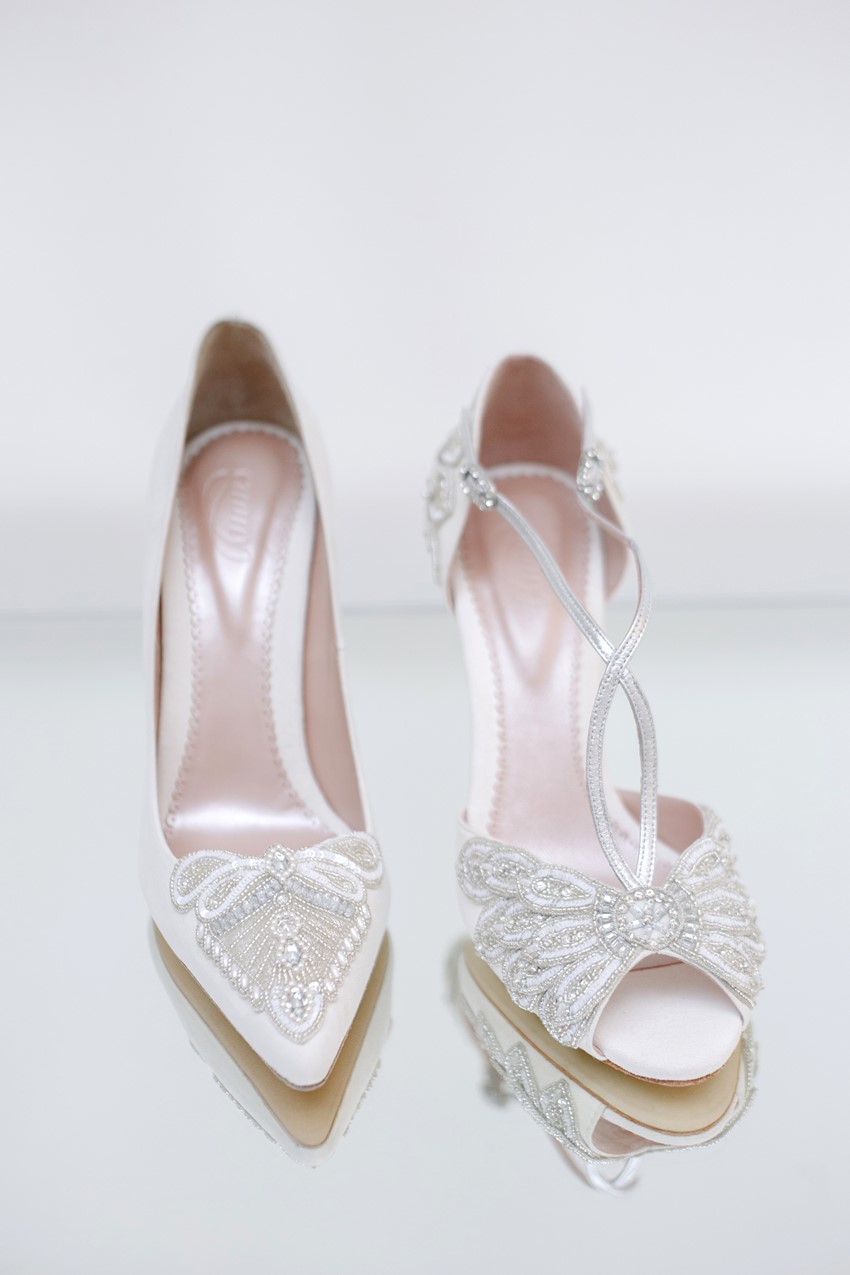Exquisitely Embellished Bridal Shoes from Emmy London