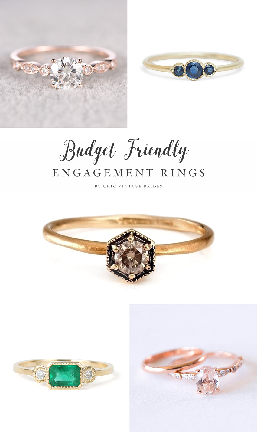 Beautiful Cheap Engagement Rings