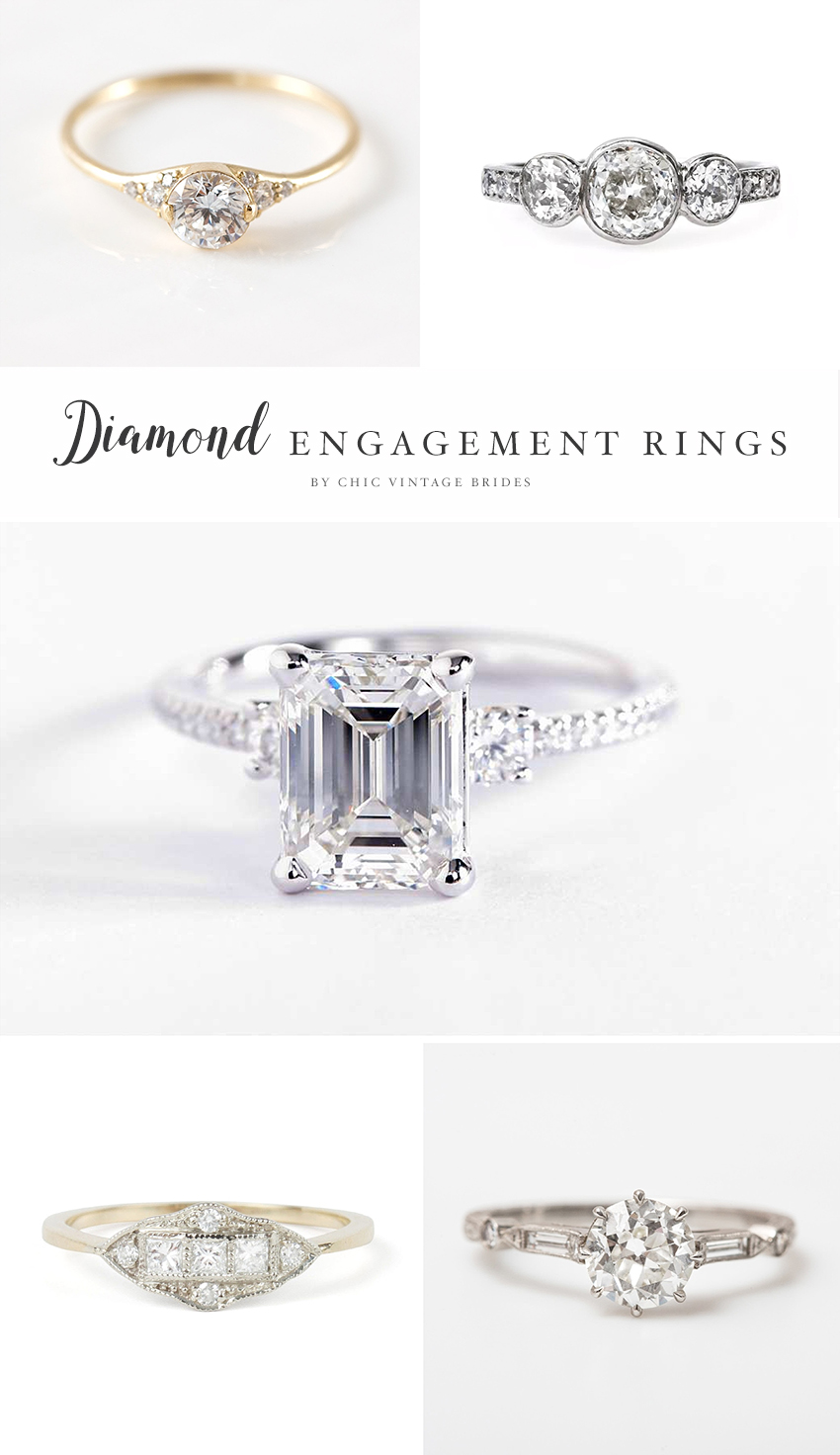 Timeless Diamond Engagement Rings