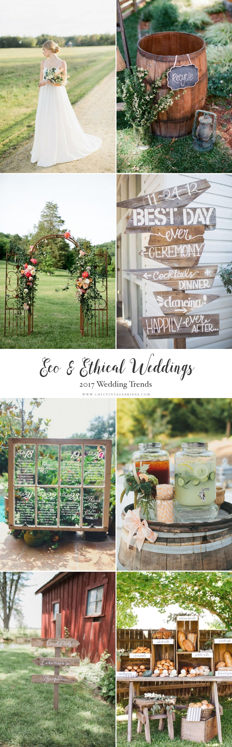 Top Wedding Trends 2017 - Eco & Ethical
