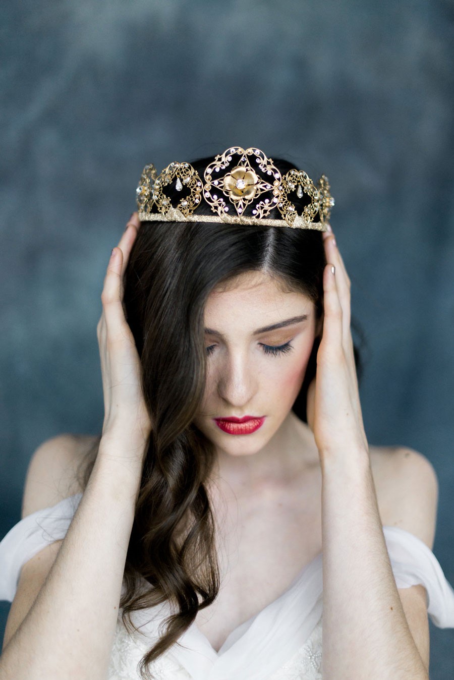Eve Bridal Crown from Blair Nadeau