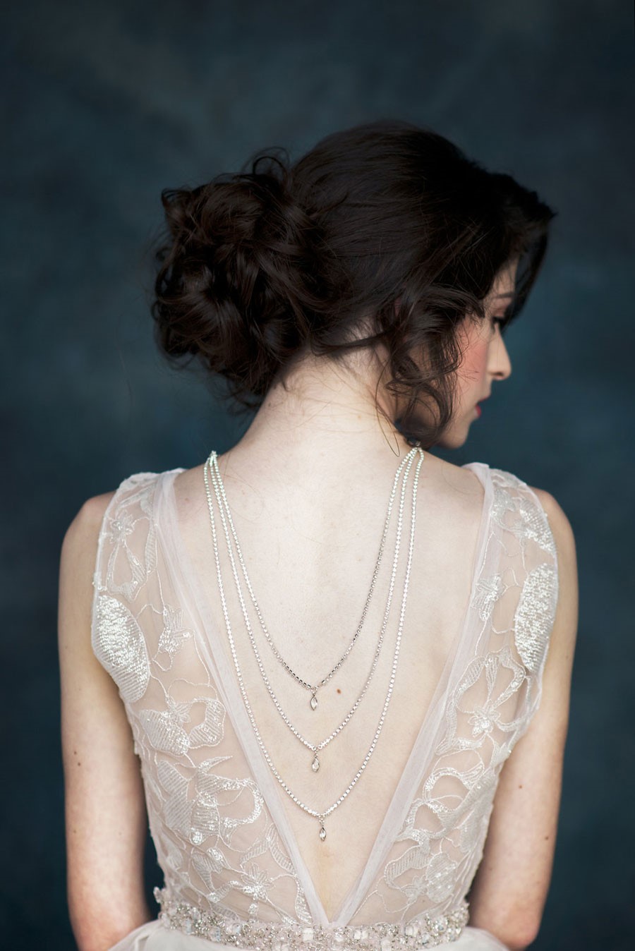 Linden Bridal Back Jewelry from Blair Nadeau