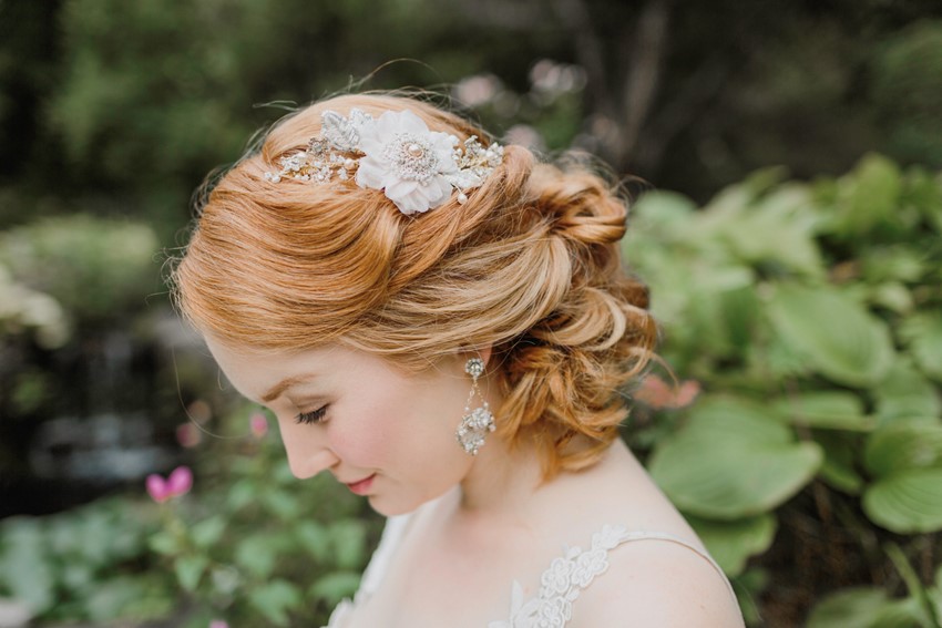 Floral Bridal Headpiece from Edera