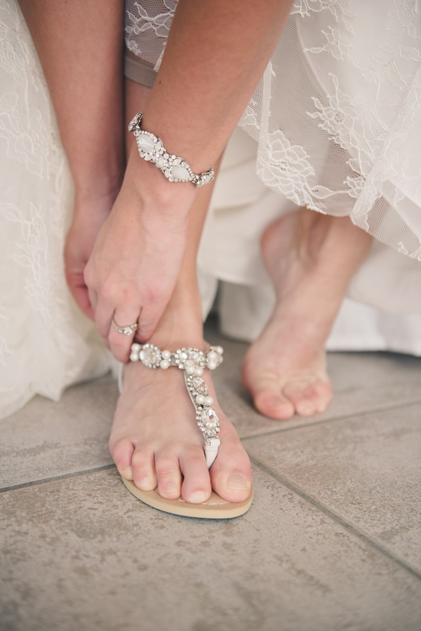 Beach Bride Sandals by Bella Belle Shoes