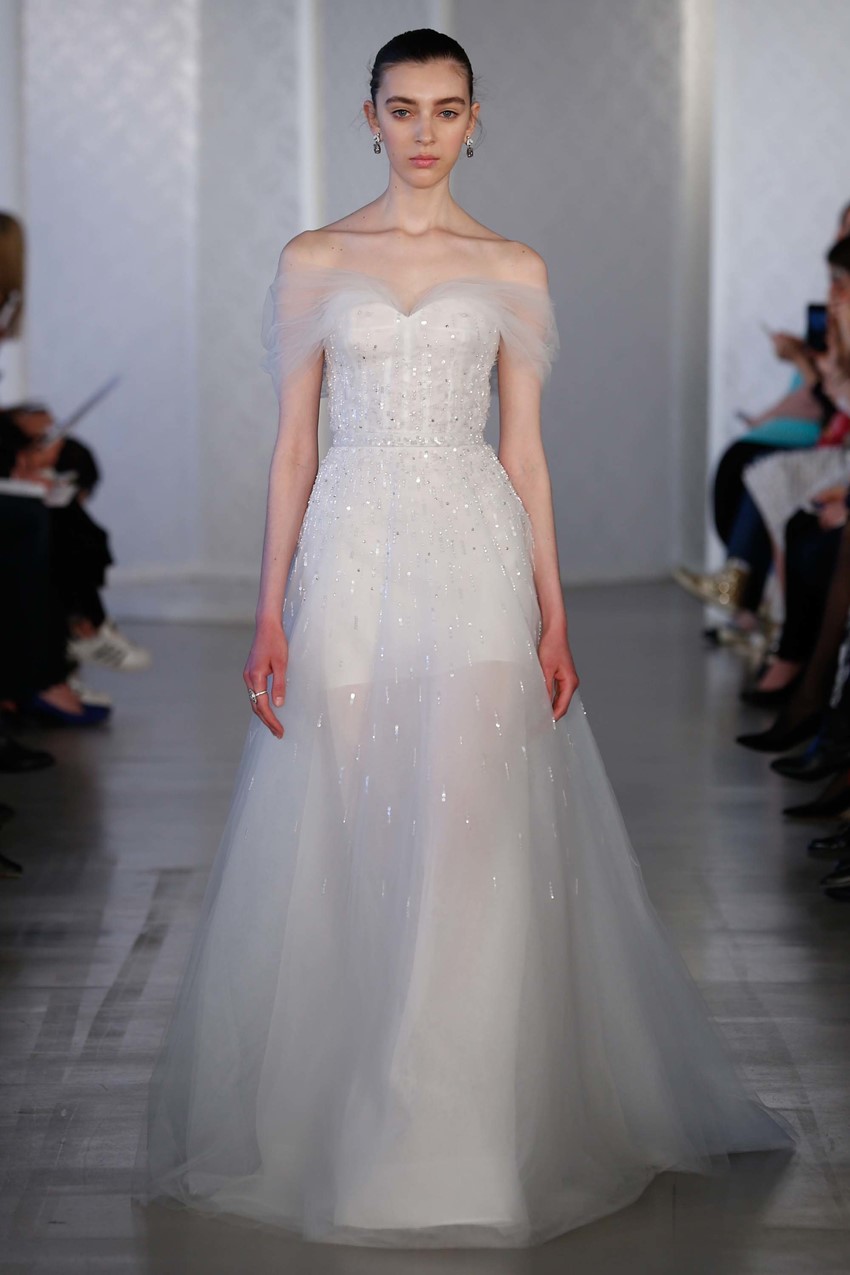 Bustier Bodice Wedding Dress ~ Oscar de la Renta