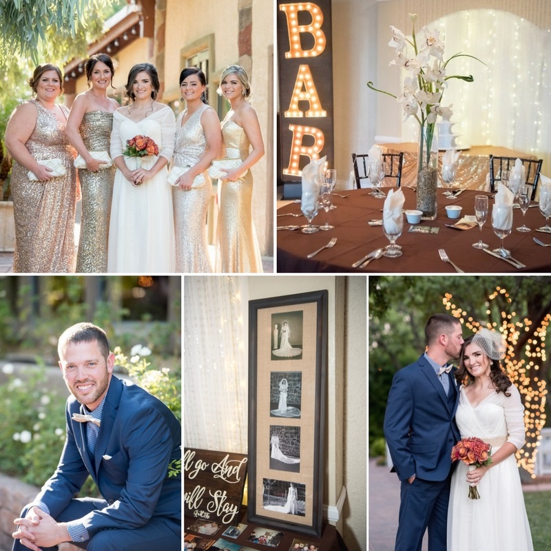 A Sparkly & Passionately Personal 'Motique' Wedding