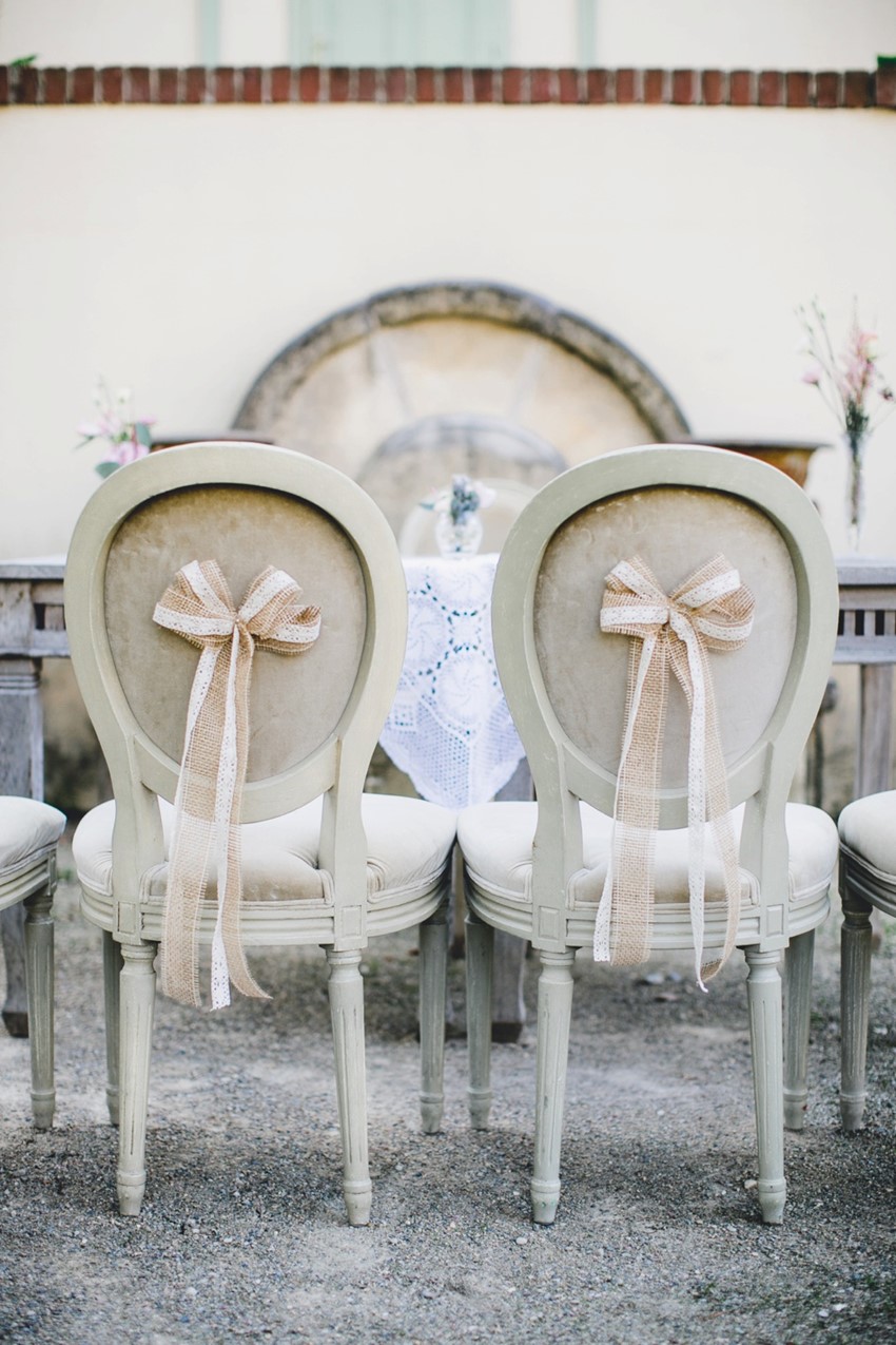 Wedding Ceremony Chair Decor