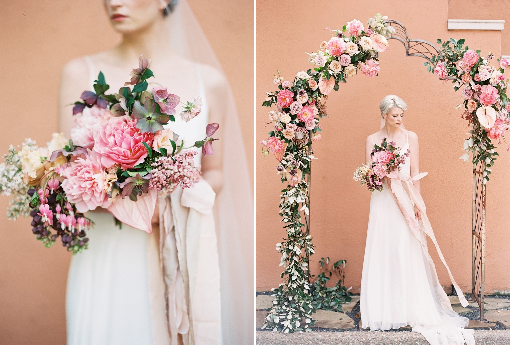 Stunning Pink Wedding Flowers