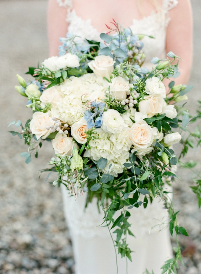 Aquamarine Bridal Bouquet