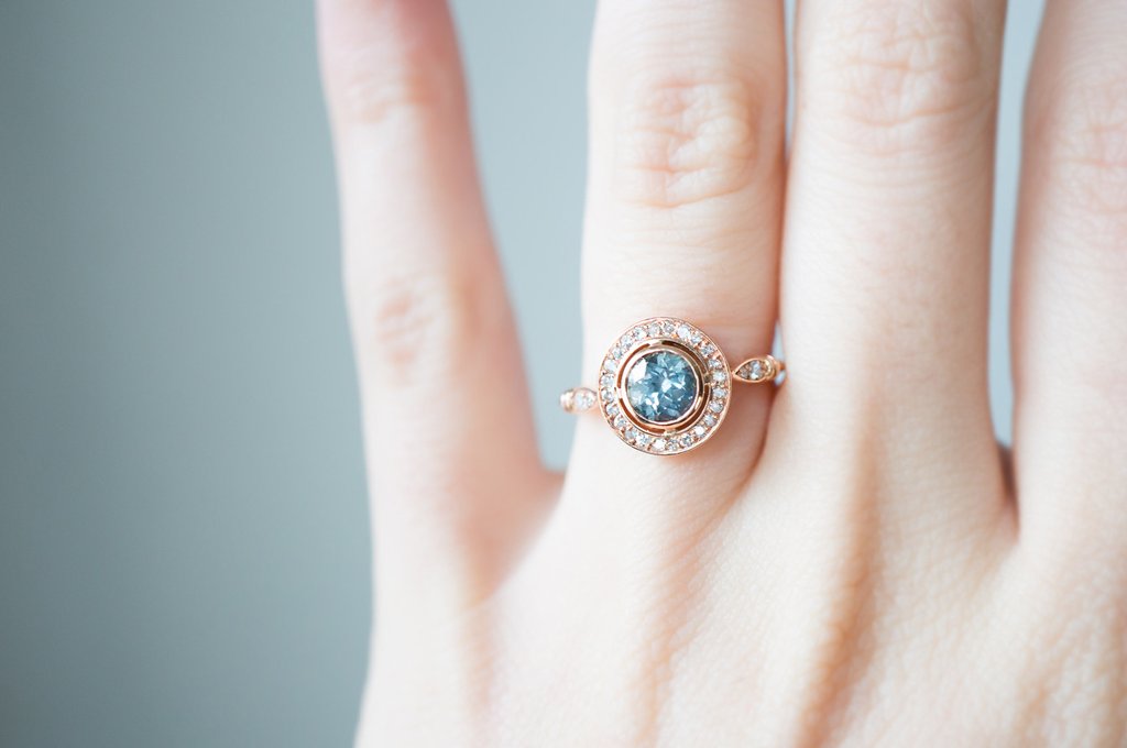 Ethical Sapphire Engagement Ring