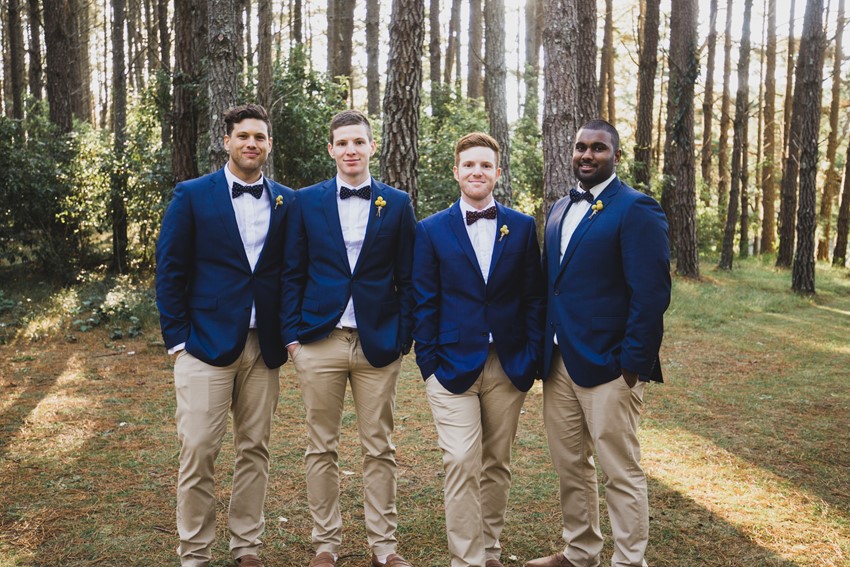 Suit Separates for a Casual Groom's Look