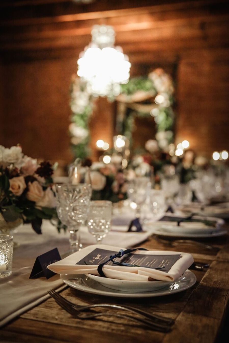 Carondelet House Wedding Tablescape