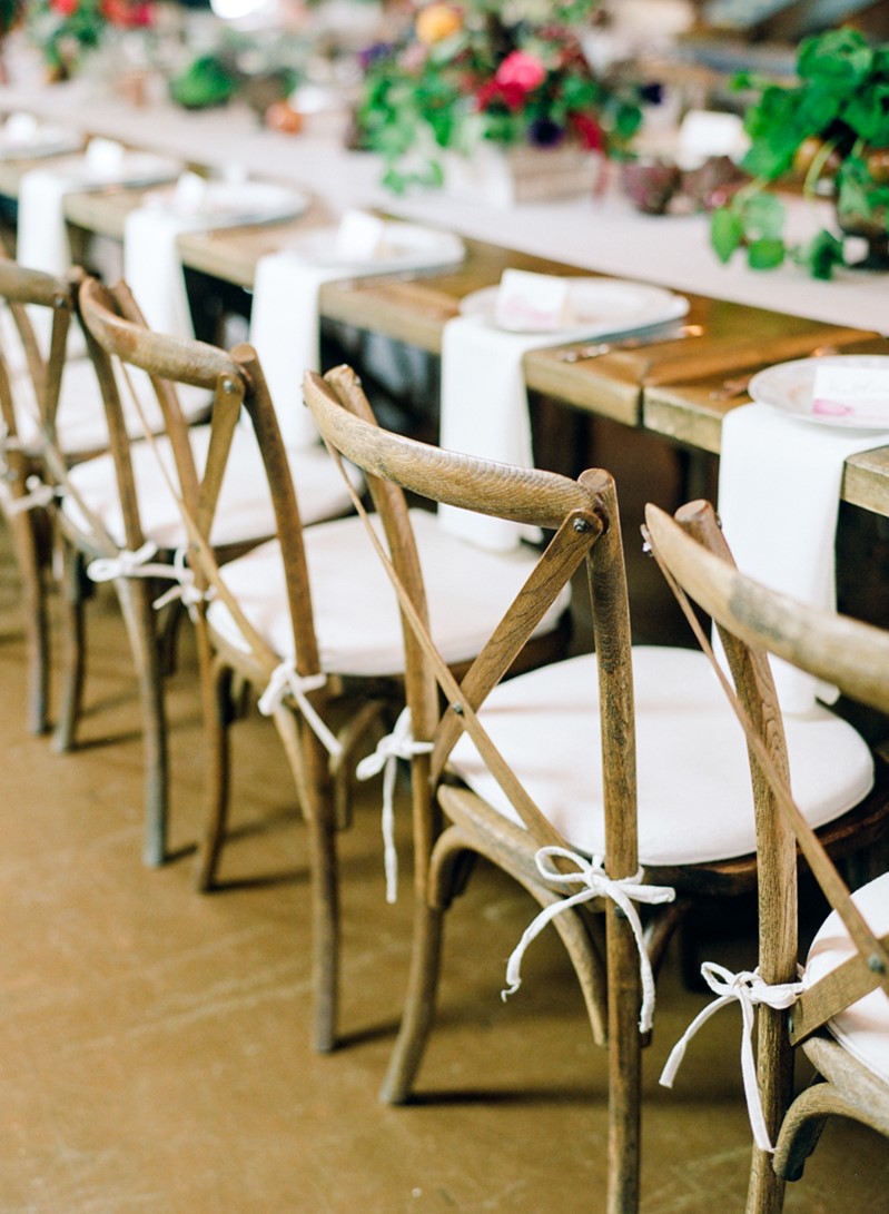 Rustic Vintage Wedding Chairs