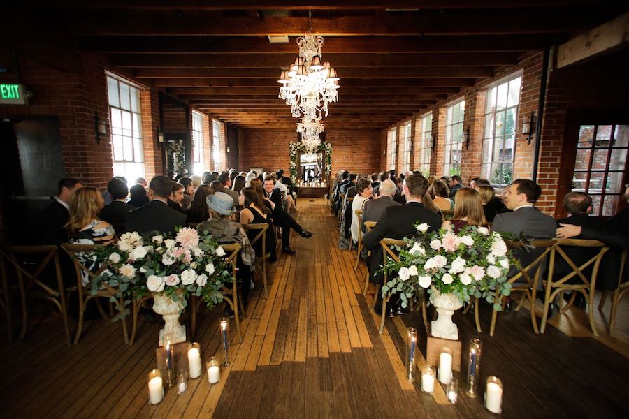 Romantic Carondelet House Wedding Ceremony