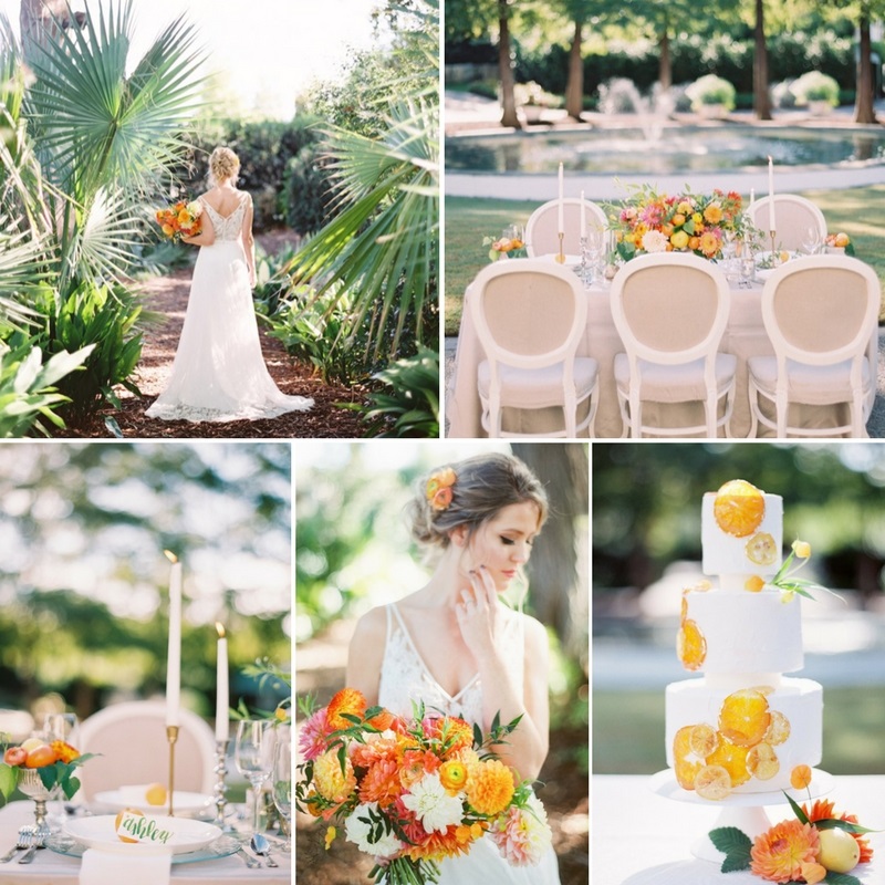Colorful Citrus Spring Wedding Inspiration