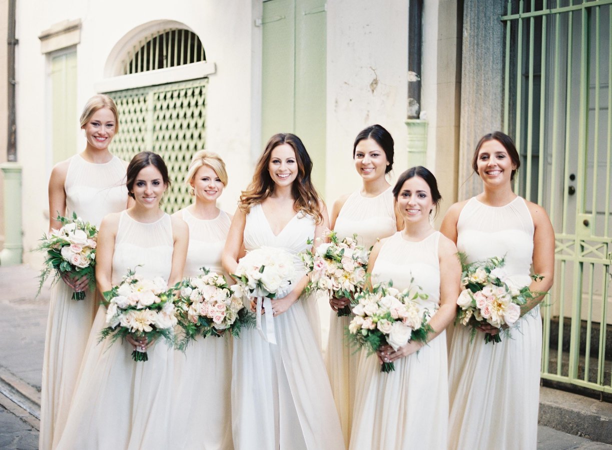 Ivory Bridesmaid Dresses