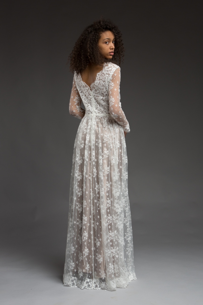 'Cara' Wedding Dress from 'Morning Mist' Bridal Collection by Katya Katya Shehurina