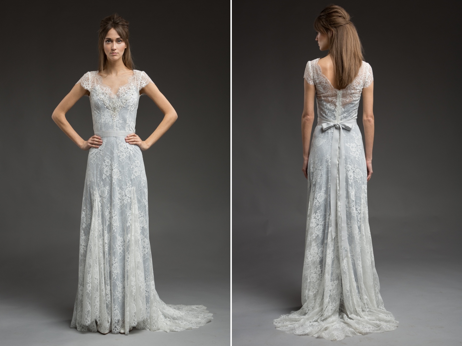 'Alaska' Wedding Dress from 'Morning Mist' Bridal Collection by Katya Katya Shehurina