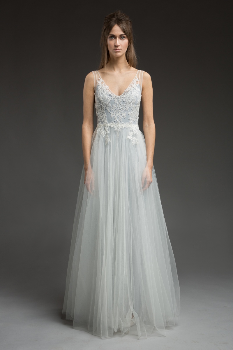 'Chantilly' Wedding Dress from 'Morning Mist' Bridal Collection by Katya Katya Shehurina 