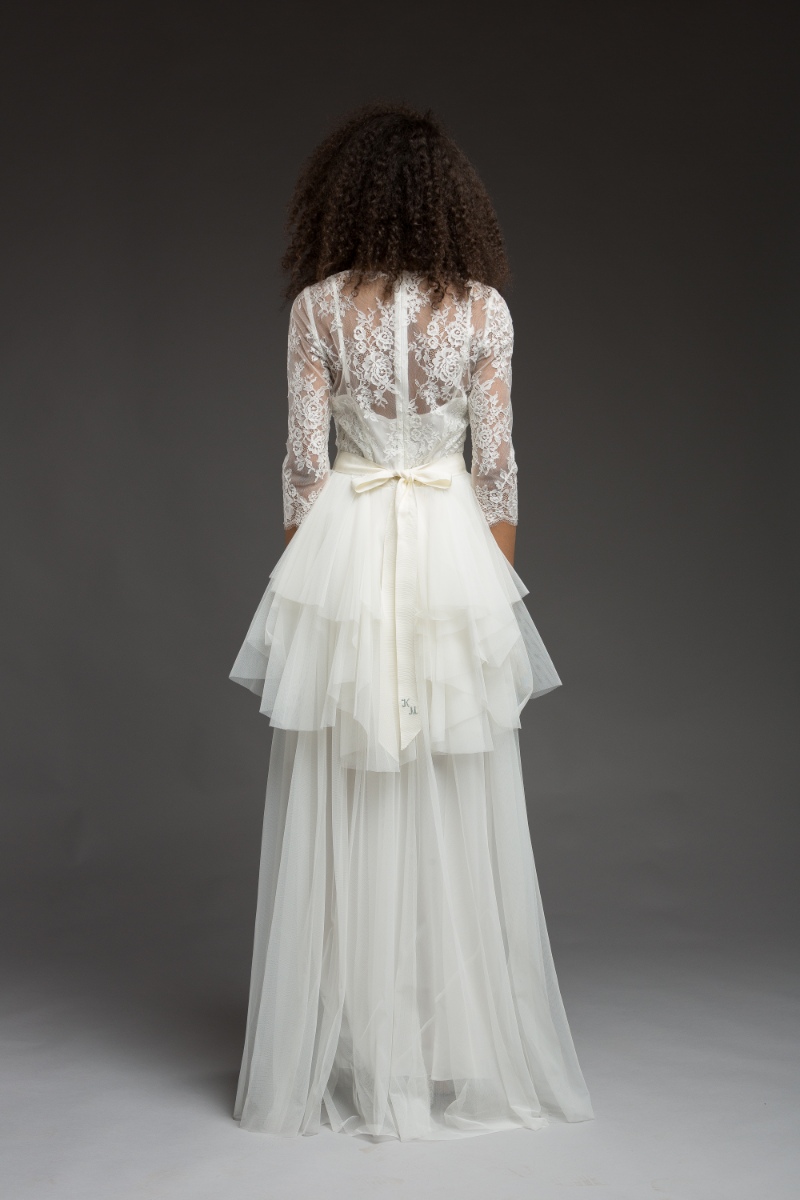 'Rome' Wedding Dress from 'Morning Mist' Bridal Collection by Katya Katya Shehurina