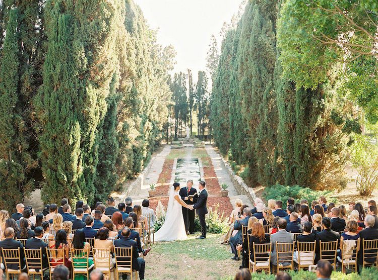Outdoor Villa Wedding Ceremony