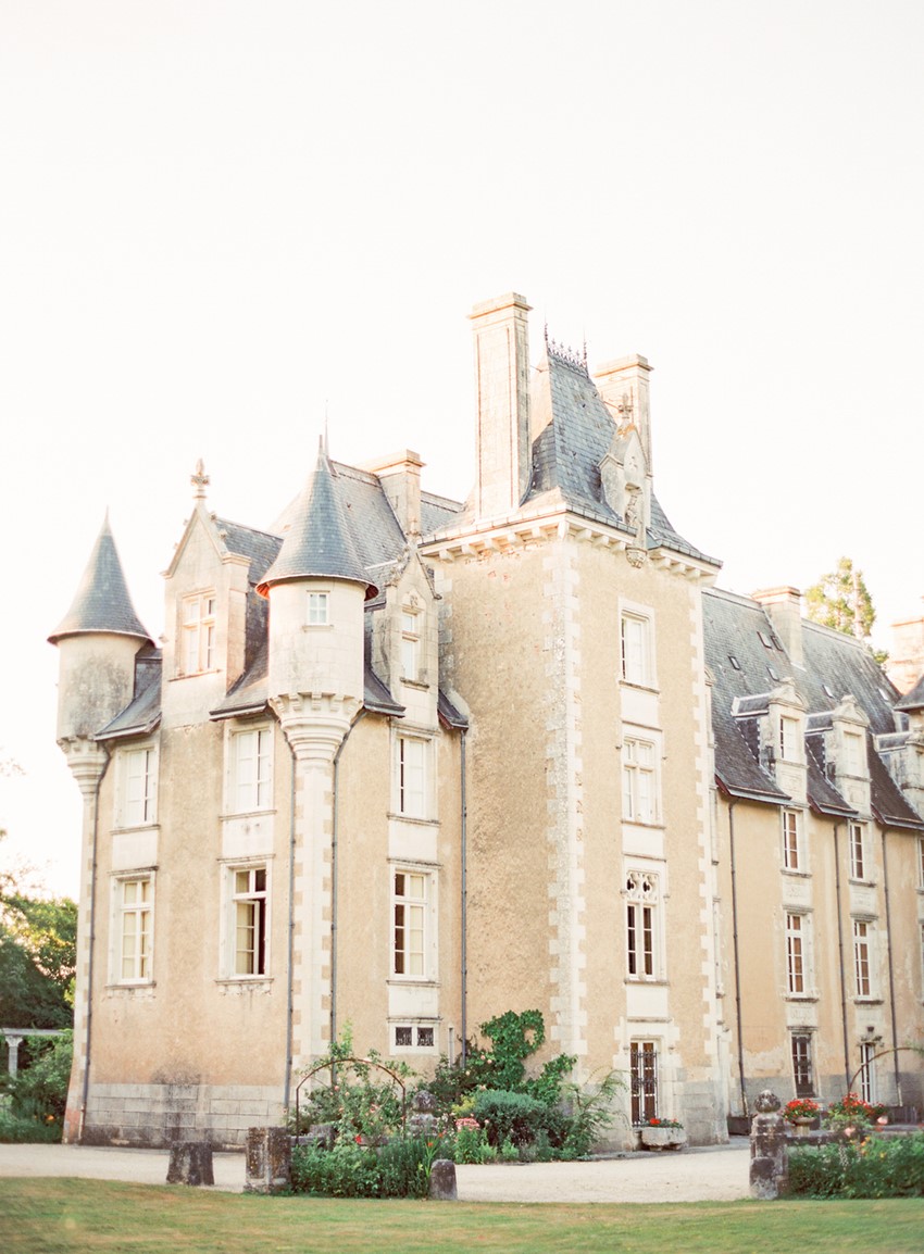 Timelessly Romantic French Chateau Wedding Inspiration