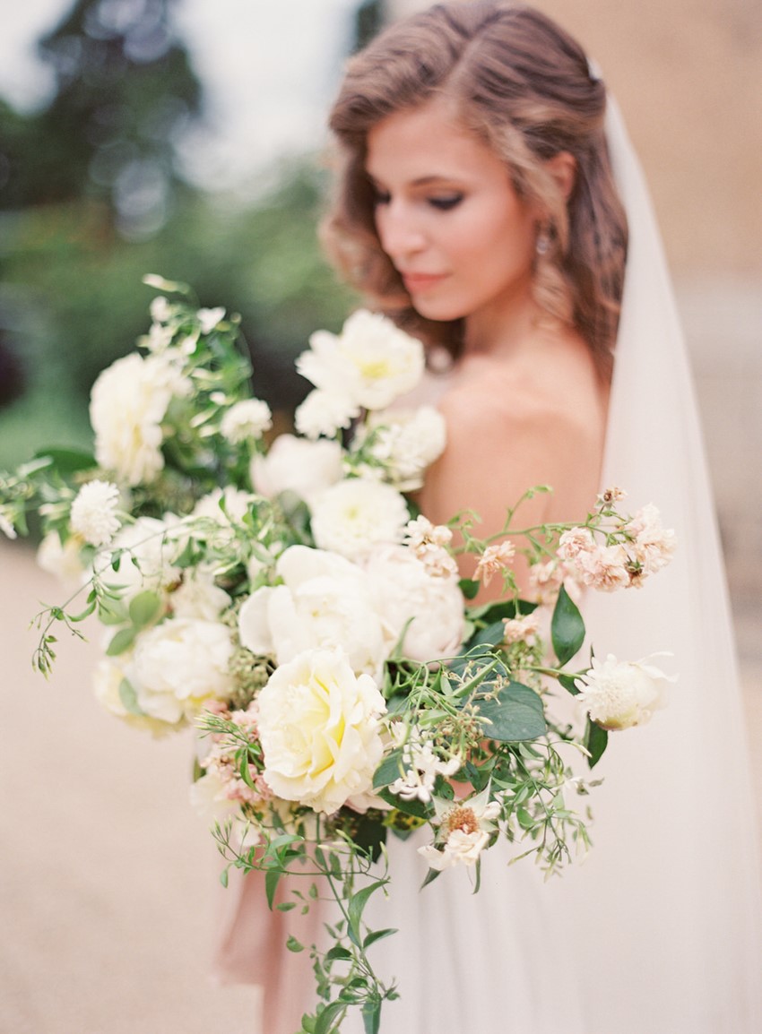 Romantic Ivory Bridal Bouquet
