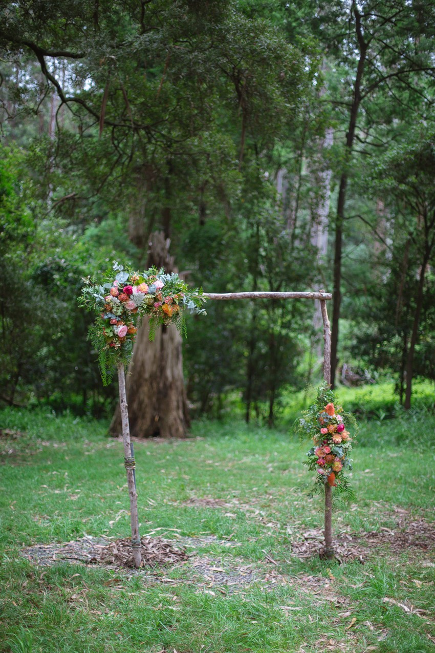 Woodland Wedding Floral Arch