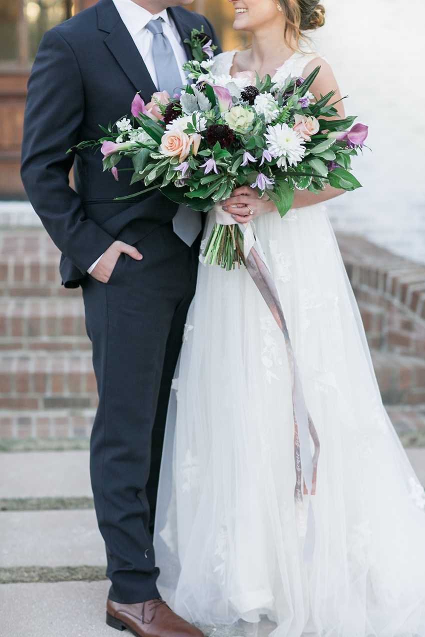 Romantic Modern-Vintage Bridal Bouquet