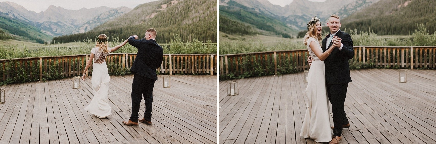 First Dance in the shadow of Mountains