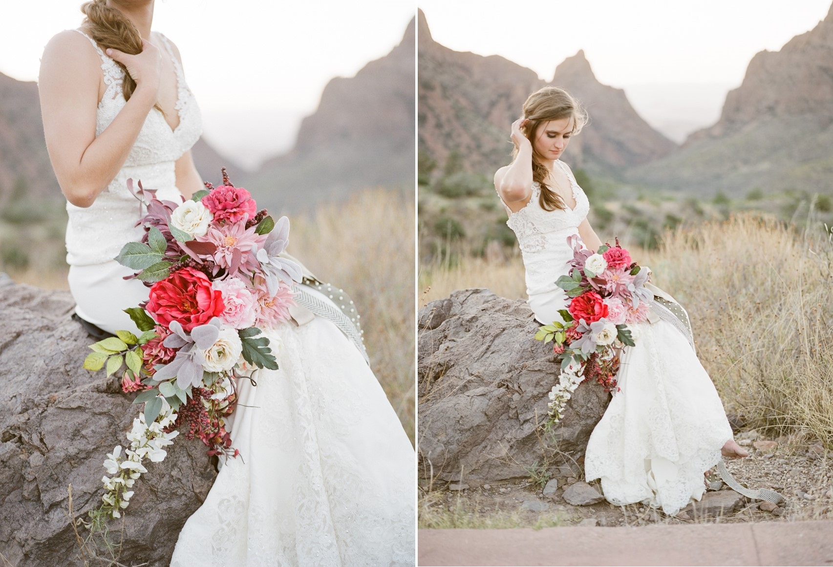 Stunning Cascading Bridal Bouquet