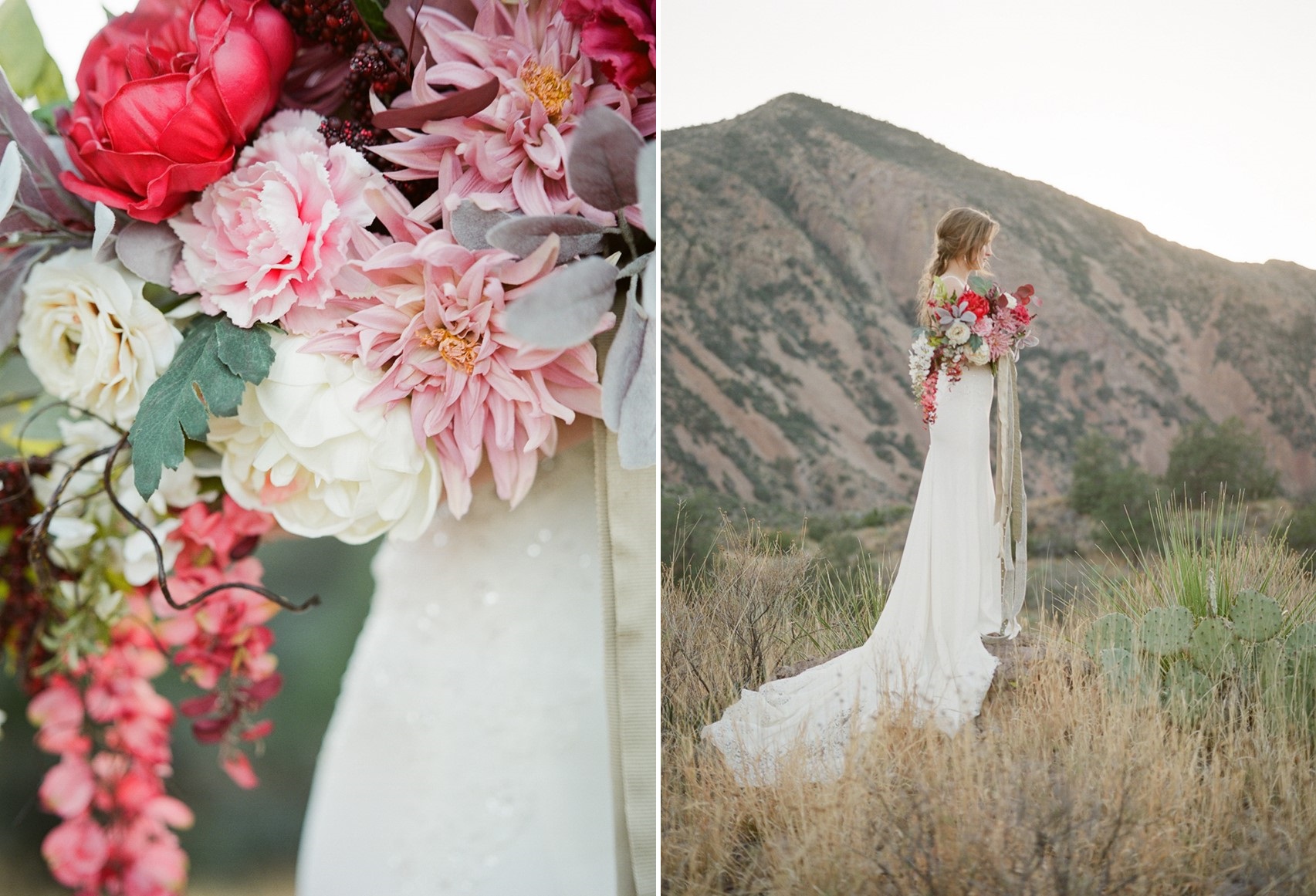 Rustic Romantic Desert Bridal Shoot