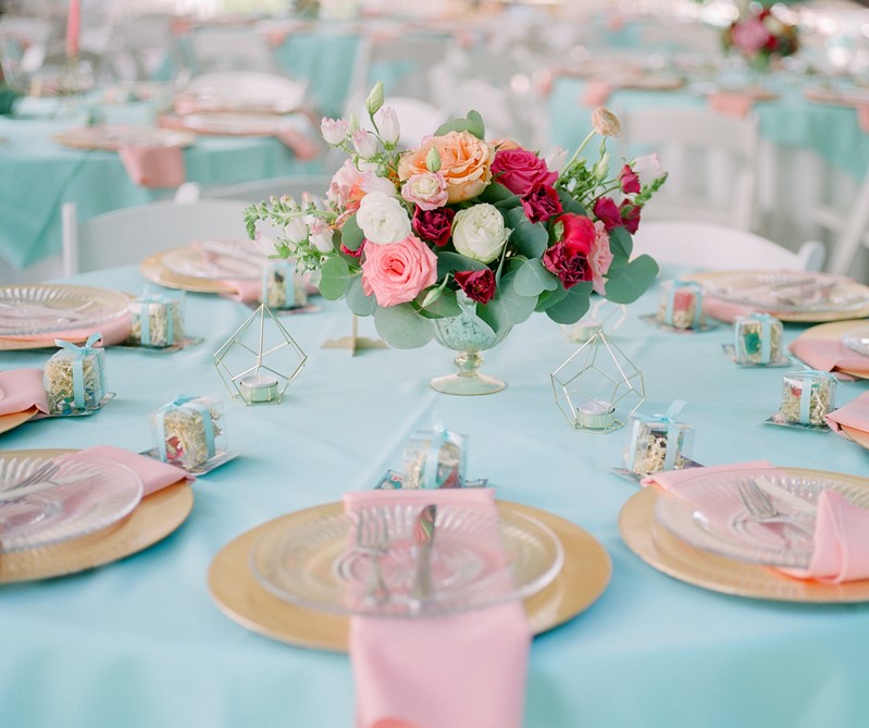 Colorful Wedding Table
