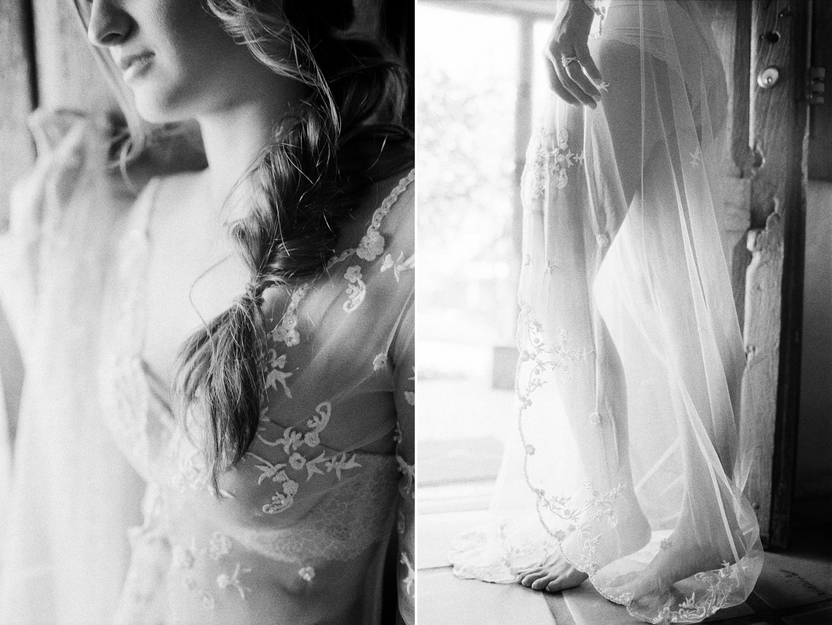 Black & White Fine Art Bridal Boudoir