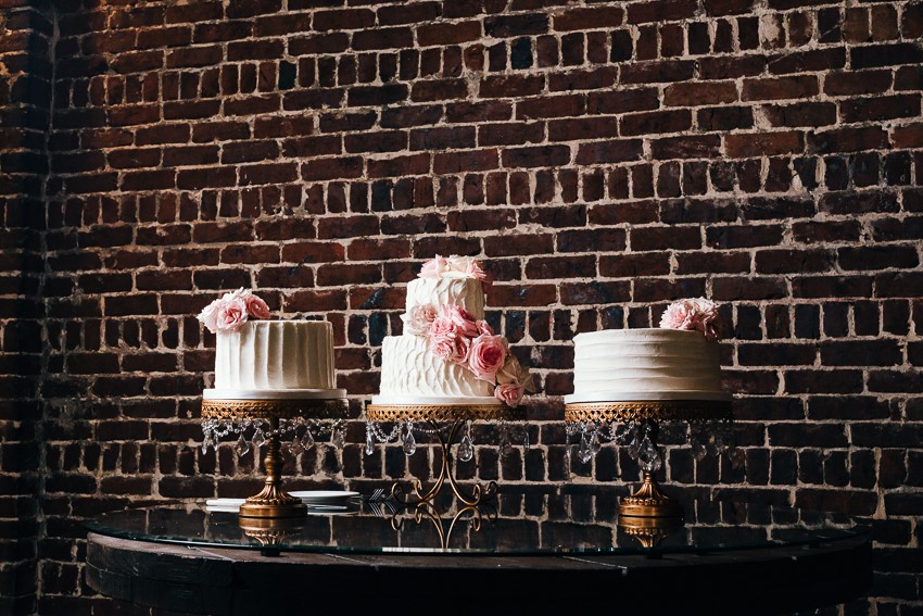 Trio of Wedding Cakes