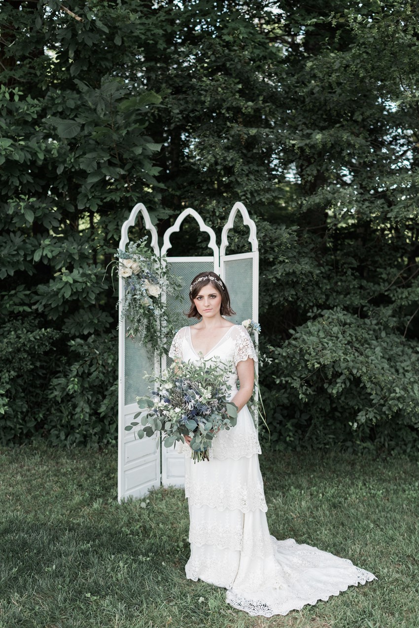 Elegant Vintage Inspired Bridal Look