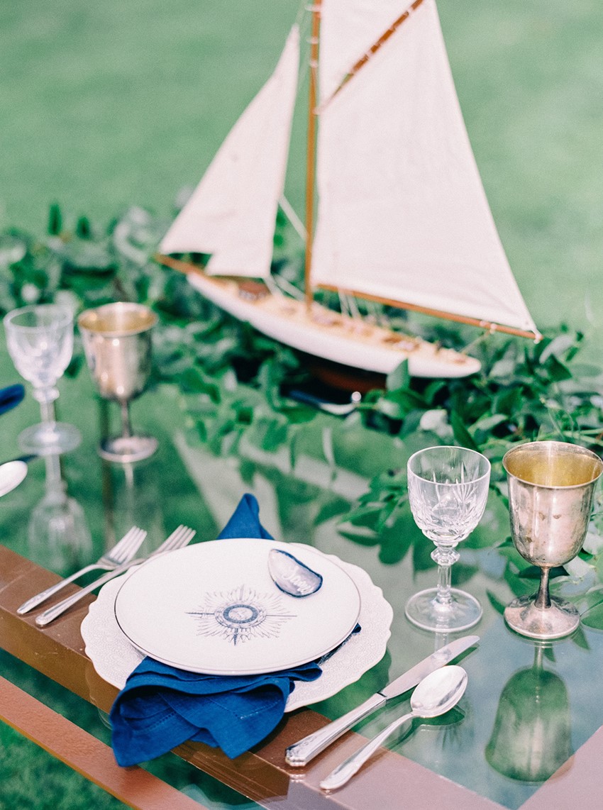 Nautical Wedding Table