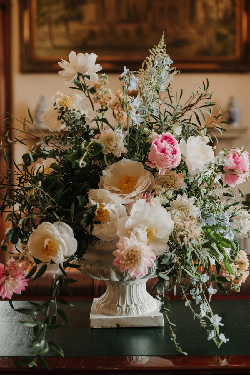 English Country House Wedding Flowers