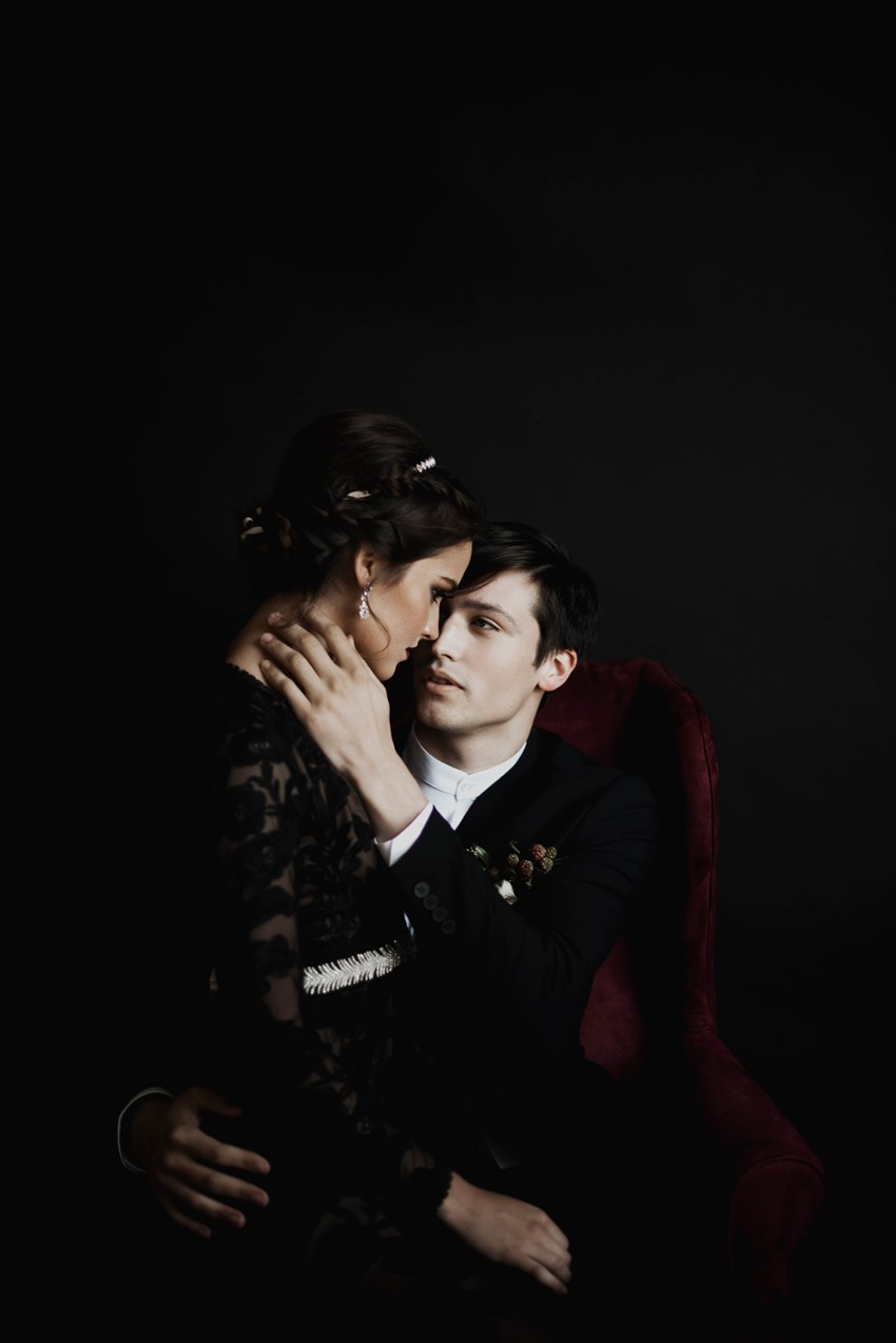 Dark & Moody Vampire Wedding